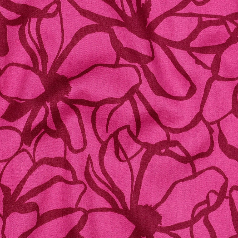 Magnolia Cotton Satin in Pink | Nerida Hansen