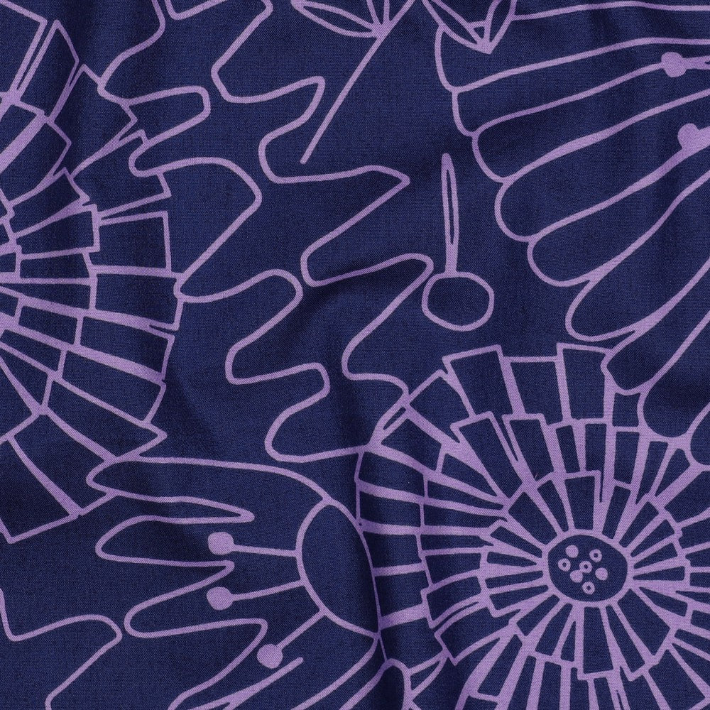 Eden Fine Poplin in Navy | Nerida Hansen