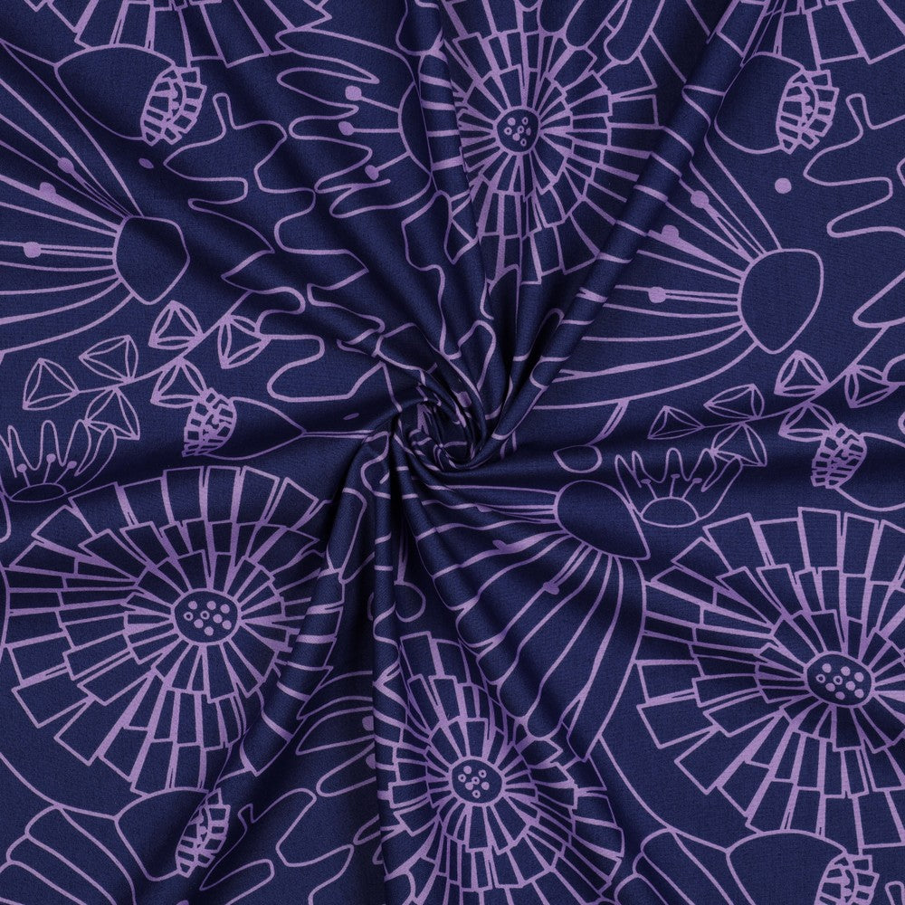Eden Fine Poplin in Navy | Nerida Hansen