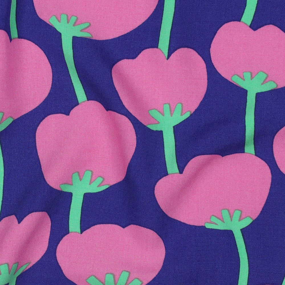 Poppies Lenzing Ecovero in Royal Blue | Nerida Hansen