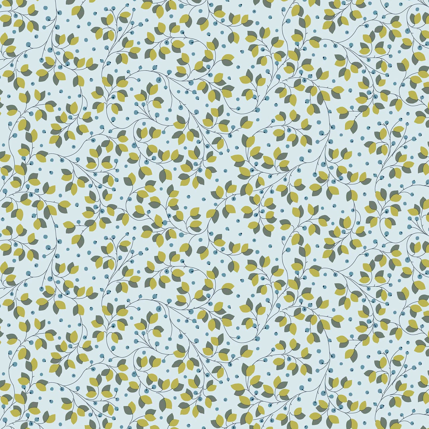 Wild Blueberries | Postcard from the Highlands by Liberty Fabrics
