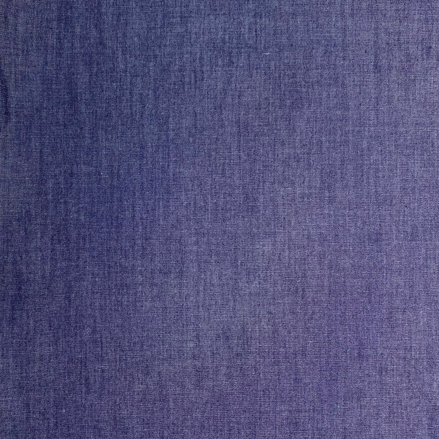 Combed Cotton Chambray | Indigo