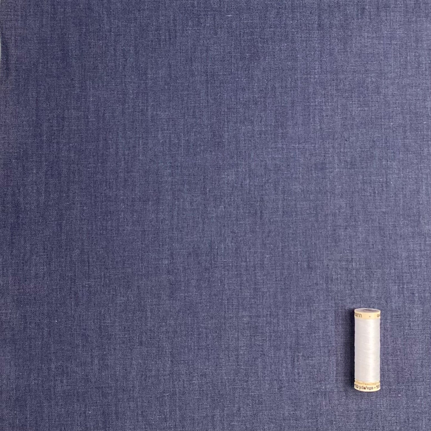 Combed Cotton Chambray | Indigo