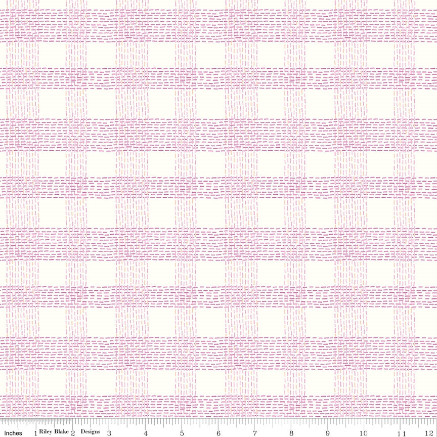 Plaid Cream | Community by Riley Blake