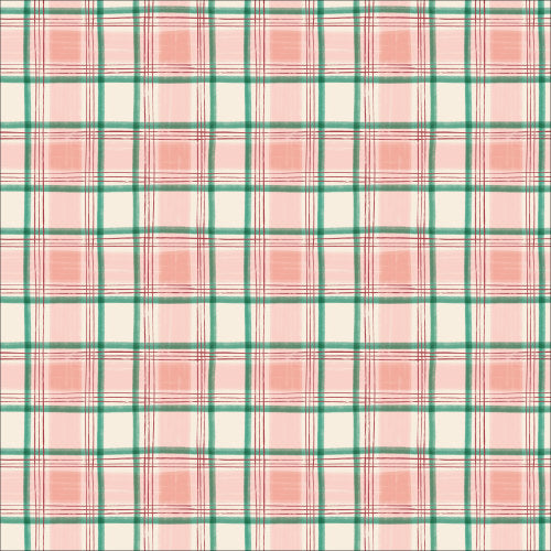 Cozy Plaid | Organic Cotton | Warm & Cozy by MK Surface | Cloud9 Fabrics
