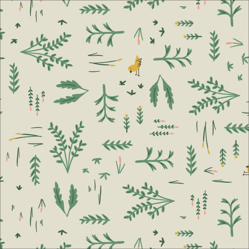 Meadow | Organic Cotton | Wild Things by Betsy Siber | Cloud 9 Fabrics