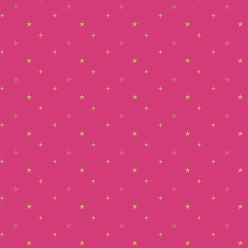 Starry Sky Pink | 100% Premium Cotton | Christmas In The City | Art Gallery Fabrics