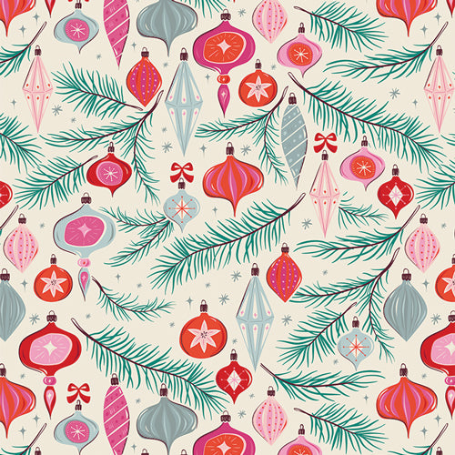 Jingle All The Way | 100% Premium Cotton | Christmas In The City | Art Gallery Fabrics