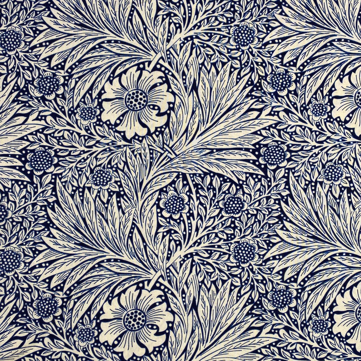Arts & Crafts Viscose | Navy