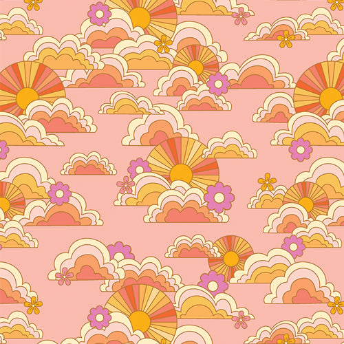 Sun Bound | 100% Premium Cotton | Flower Bloom | Art Gallery Fabrics