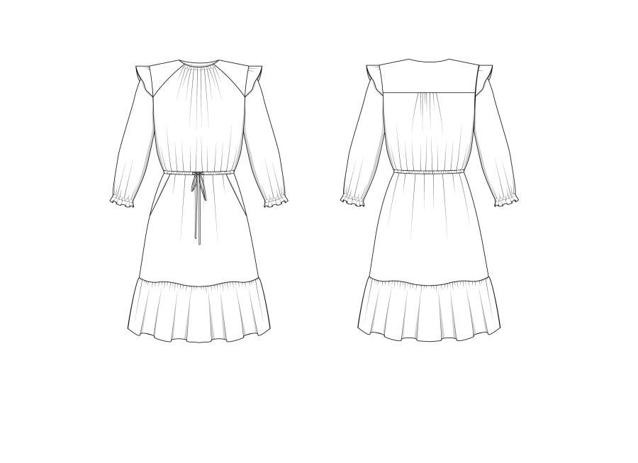Davenport Dress by Friday Pattern Company