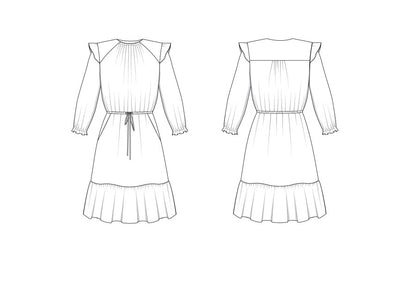 Davenport Dress by Friday Pattern Company