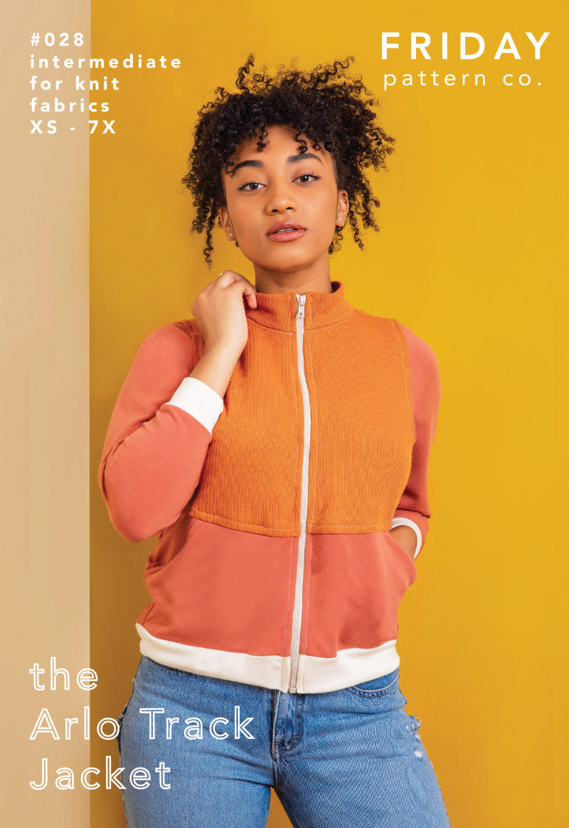 Arlo Track Jacket by Friday Pattern Company
