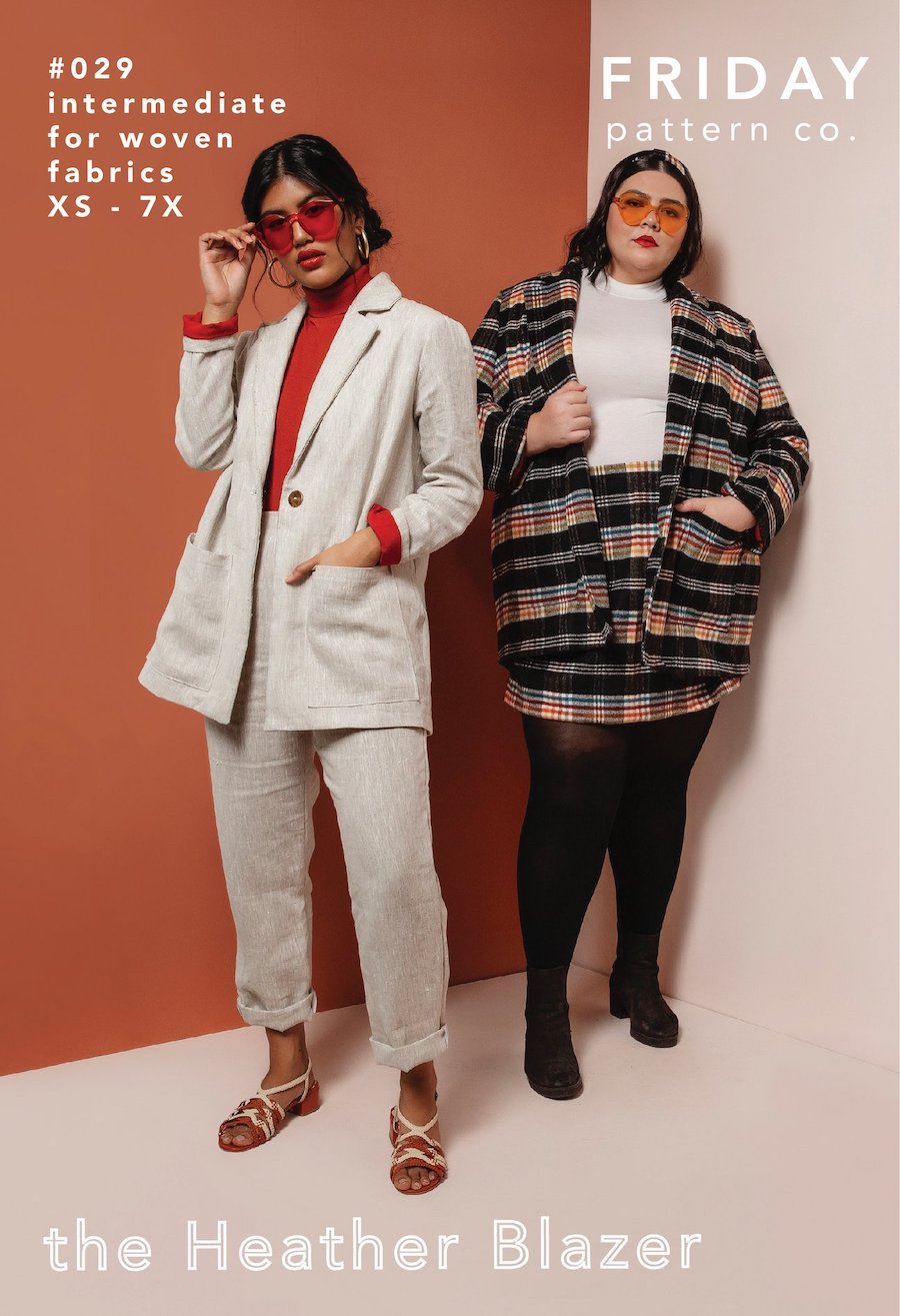 Heather Blazer by Friday Pattern Company