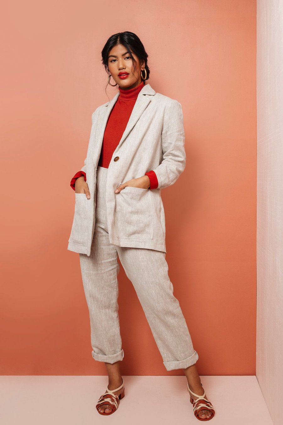 Heather Blazer by Friday Pattern Company