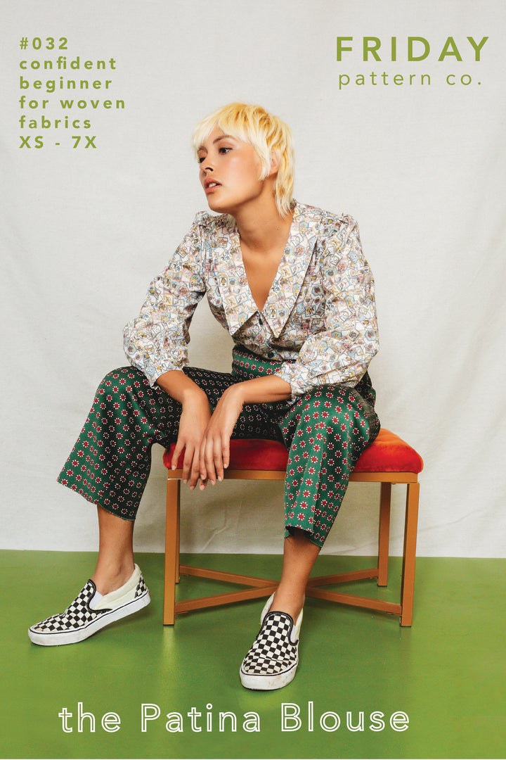Patina Blouse by Friday Pattern Company
