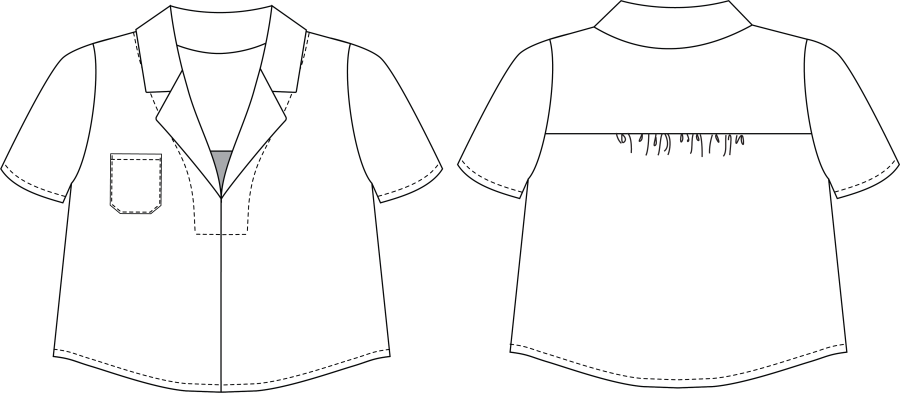 Donny Shirt by Friday Pattern Company