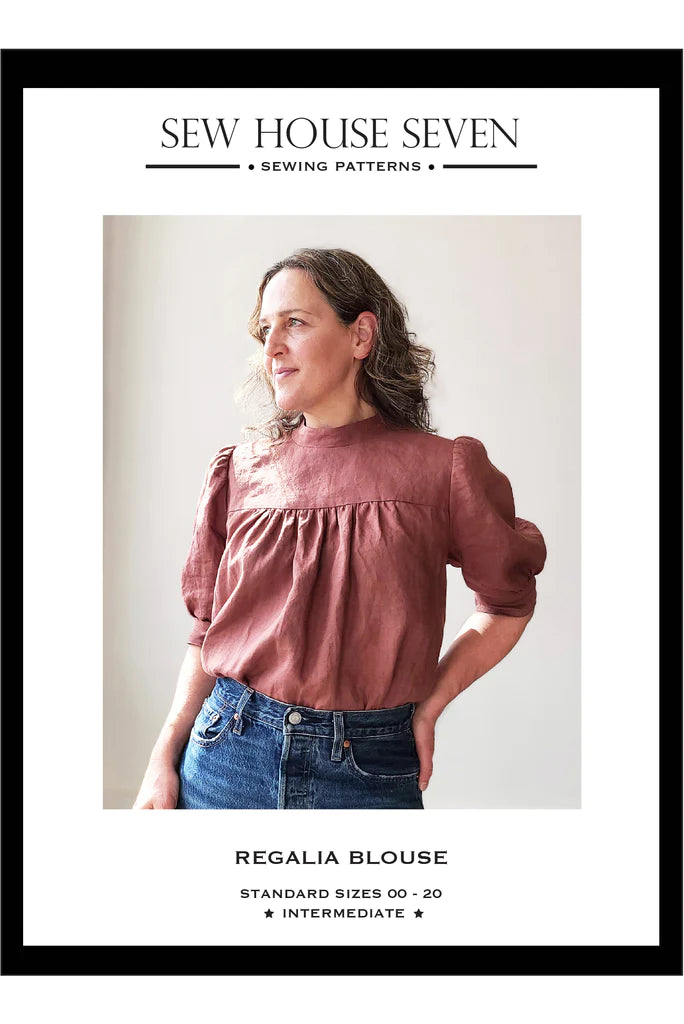 Regalia Blouse by Sew House Seven