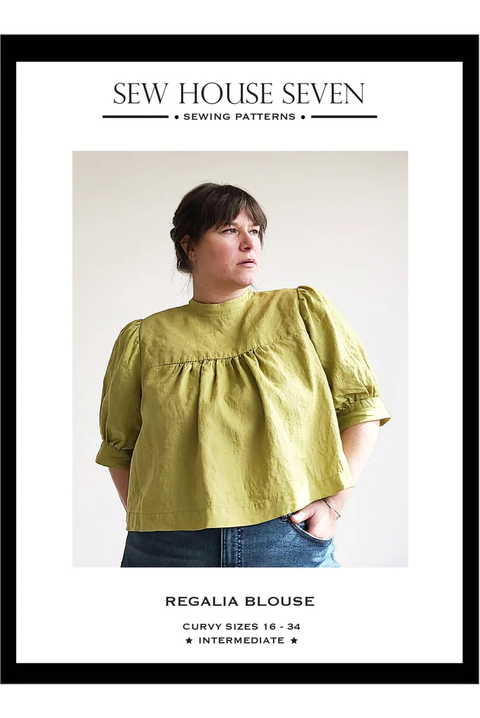 Regalia Blouse by Sew House Seven