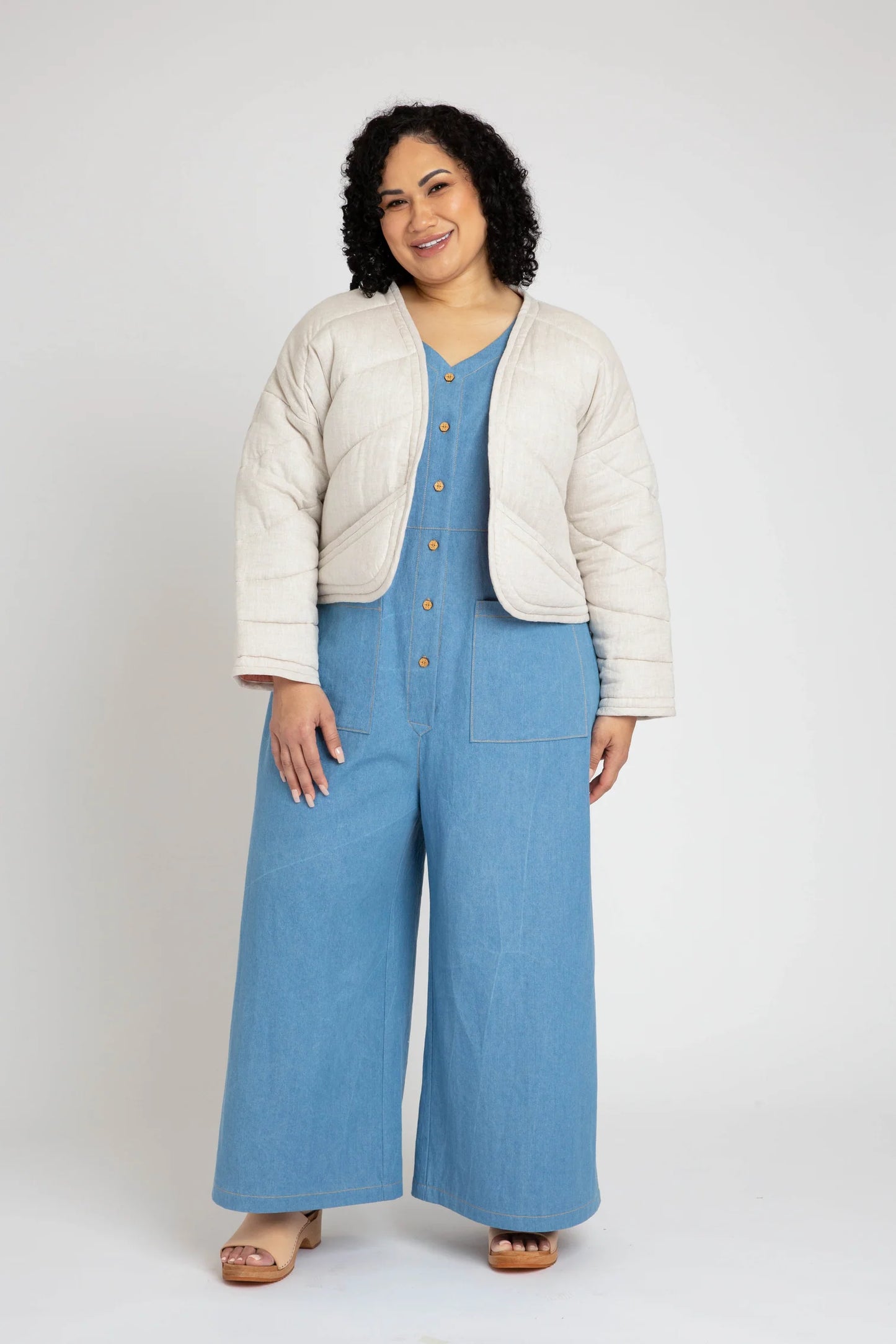 Hovea Curve Jacket & Coat 14-34 by Megan Nielsen