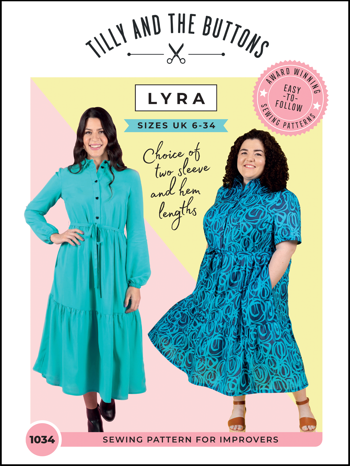 Lyra Shirt Dress | Tilly and the Buttons
