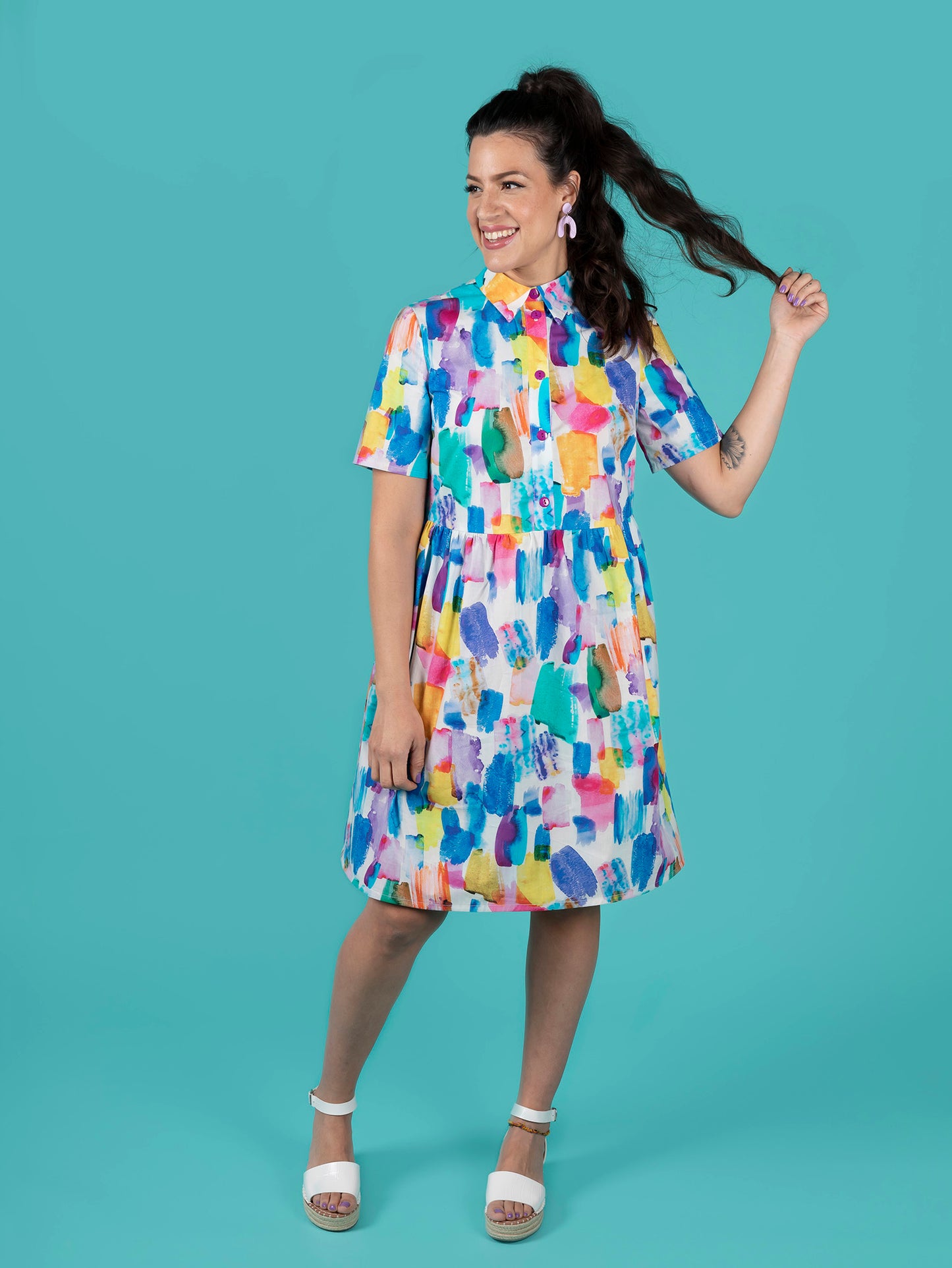 Lyra Shirt Dress | Tilly and the Buttons