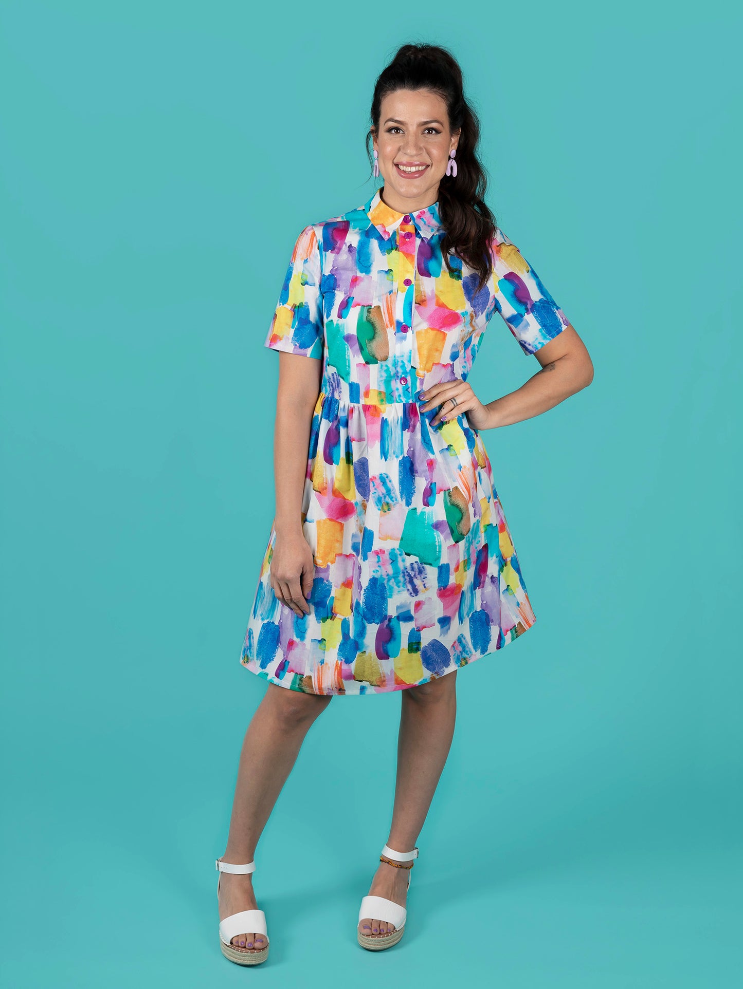 Lyra Shirt Dress | Tilly and the Buttons
