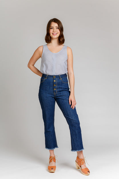 Dawn Jeans by Megan Nielsen