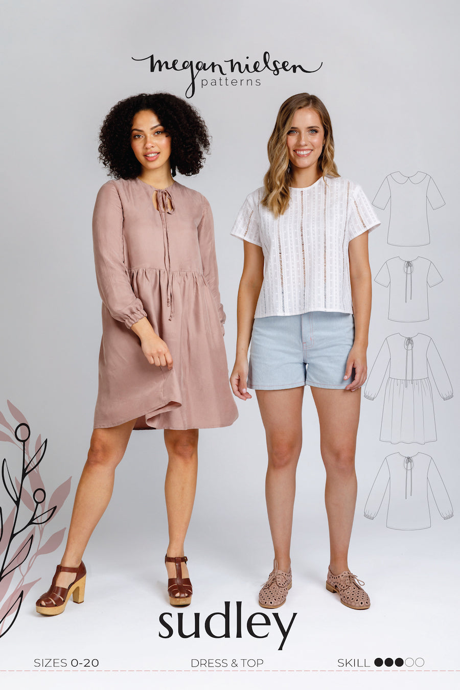 Sudley Blouse & Dress by Megan Nielsen
