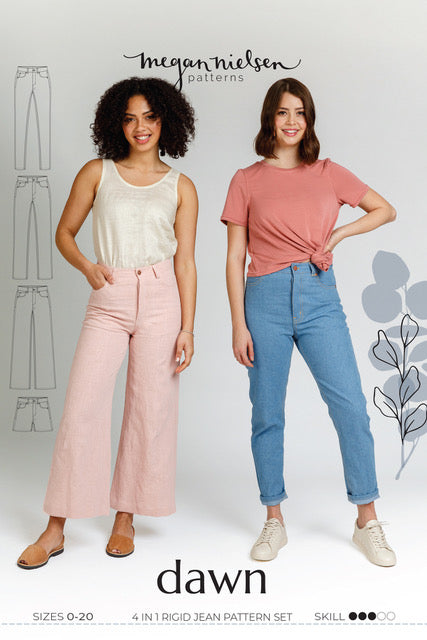 Dawn Jeans by Megan Nielsen