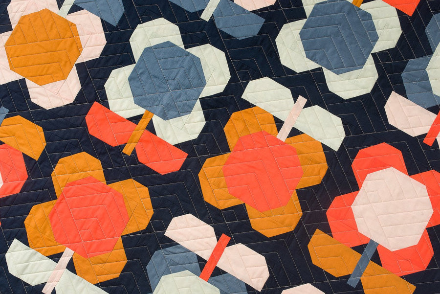 Folk Blooms Quilt Pattern by Pen + Paper