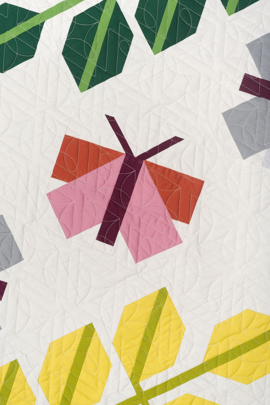 Oak Moth Quilt Pattern by Pen + Paper