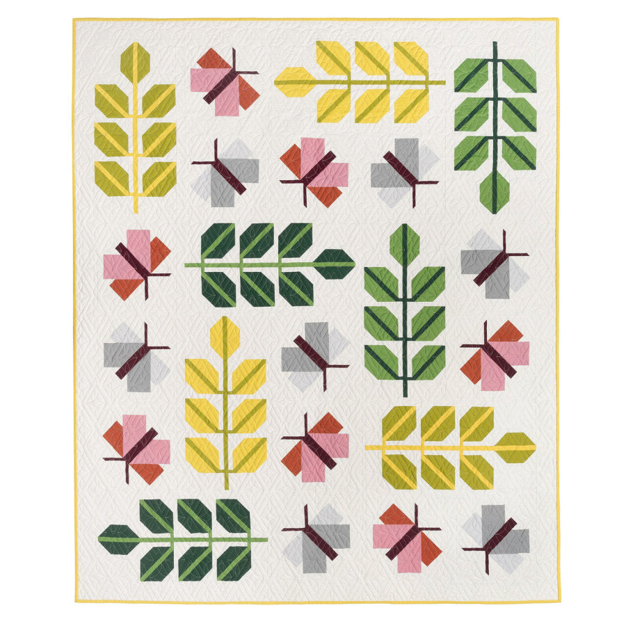 Oak Moth Quilt Pattern by Pen + Paper
