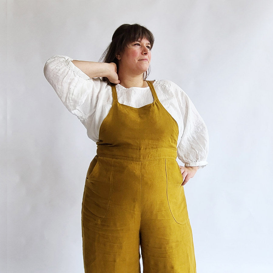 Burnside Bibs Pattern 18-34 by Sew House Seven