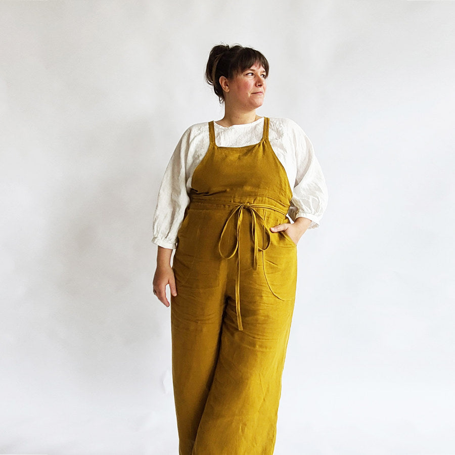 Burnside Bibs Pattern 18-34 by Sew House Seven
