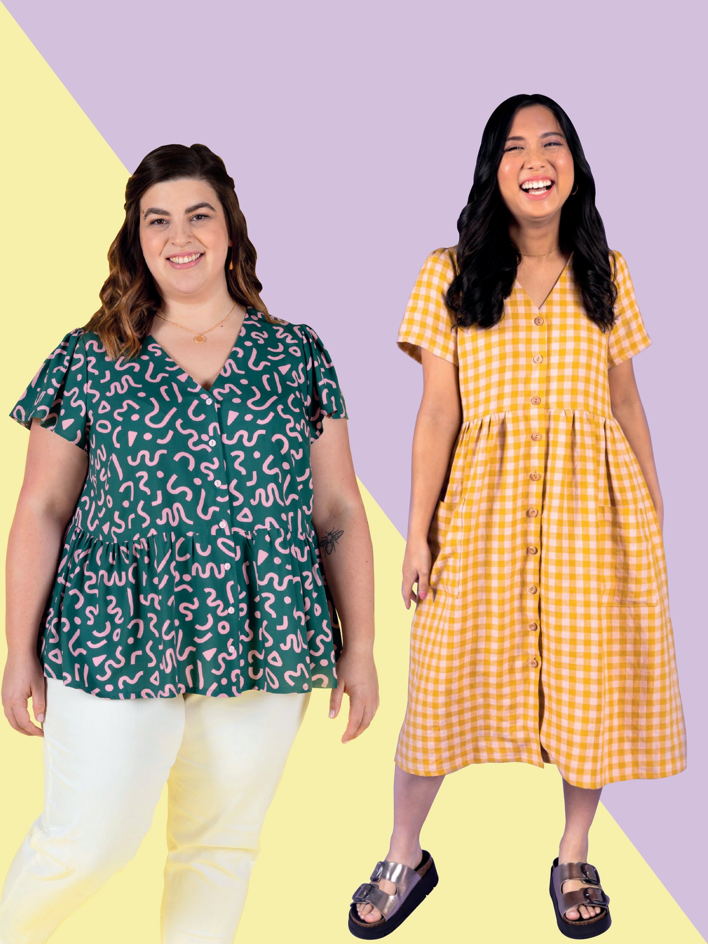 Nell Blouse & Dress | Tilly and the Buttons