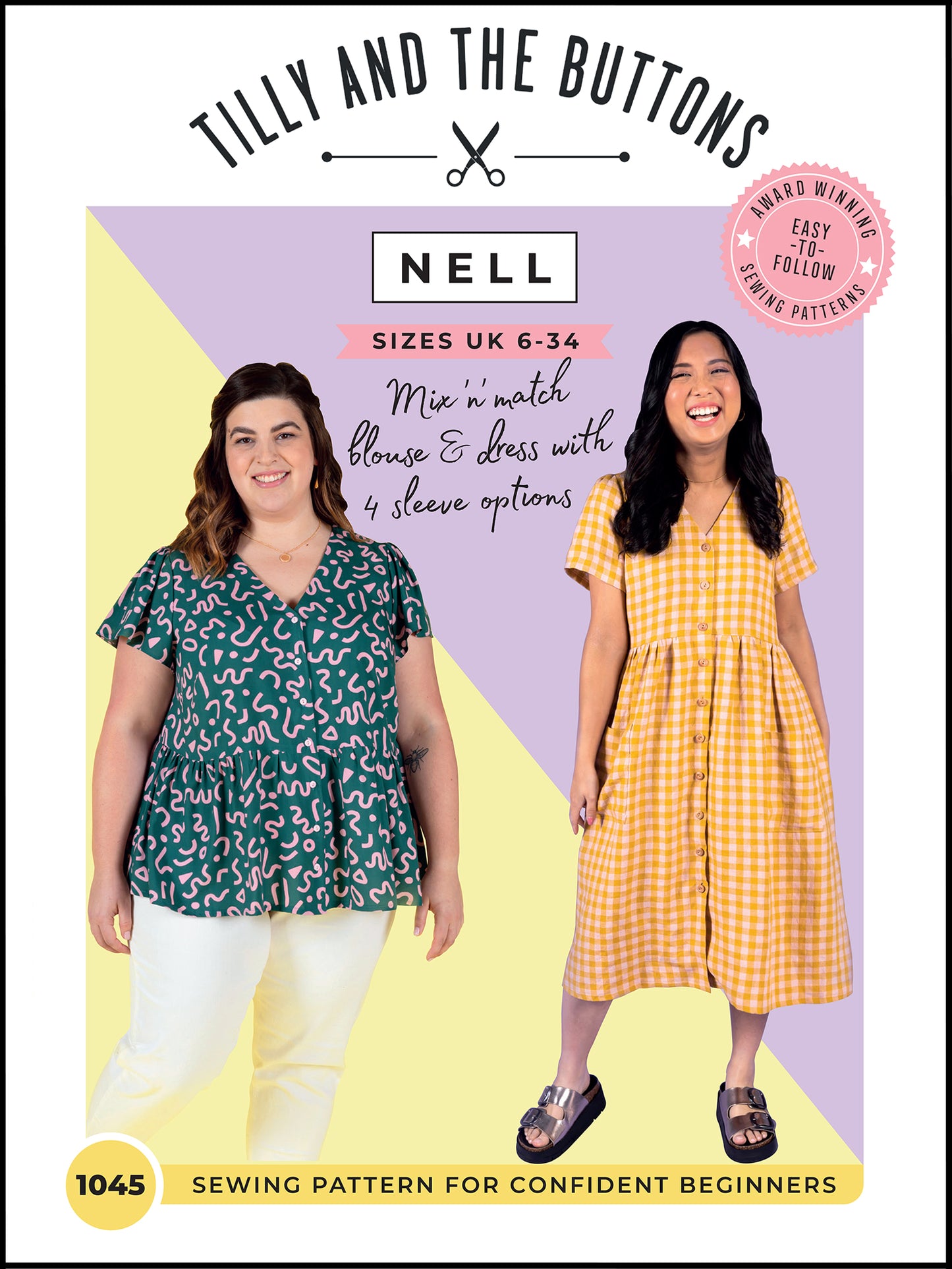 Nell Blouse & Dress | Tilly and the Buttons
