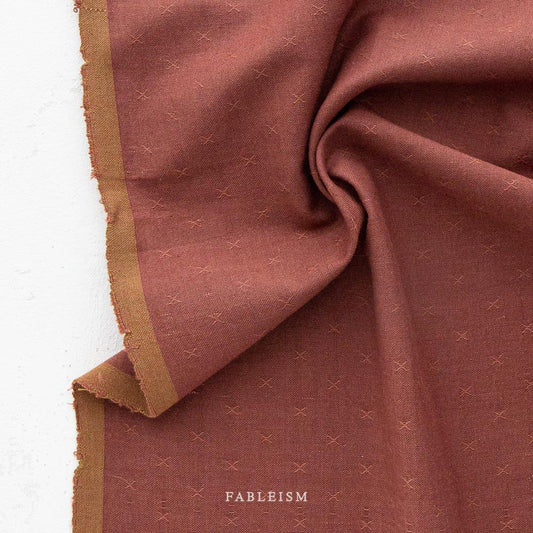 Black Cherry | Sprout Wovens by Fableism | 100% Cotton