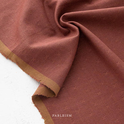 Black Cherry | Sprout Wovens by Fableism | 100% Cotton