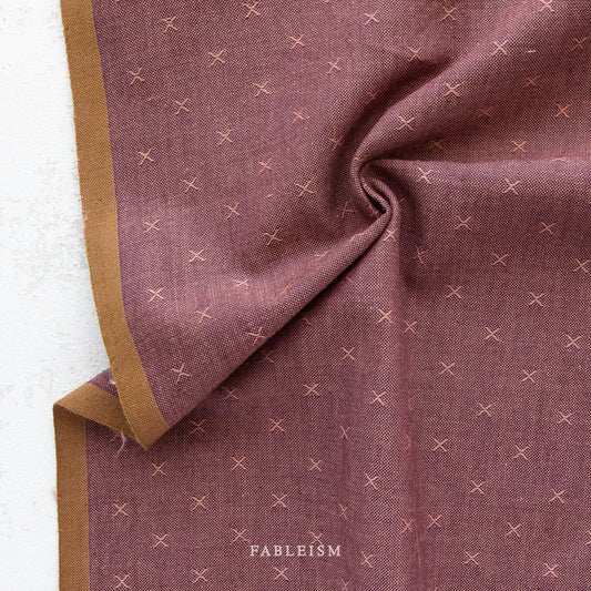 Mulberry | Sprout Wovens by Fableism | 100% Cotton