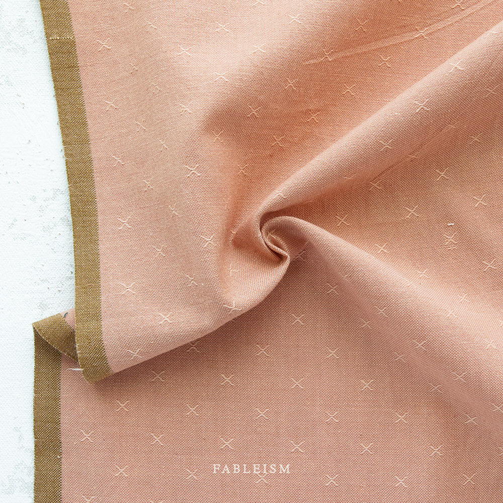 Rose Clay | Sprout Wovens by Fableism | 100% Cotton
