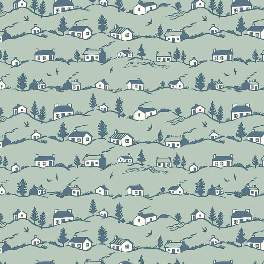 Coastal Cottages | Postcard from the Highlands by Liberty Fabrics