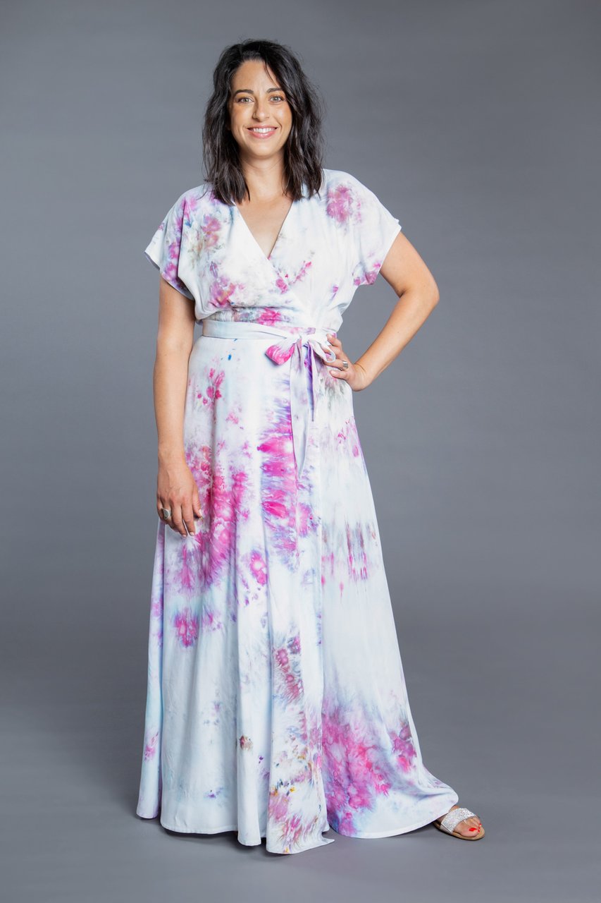 Elodie Wrap Dress by Closet Core Patterns