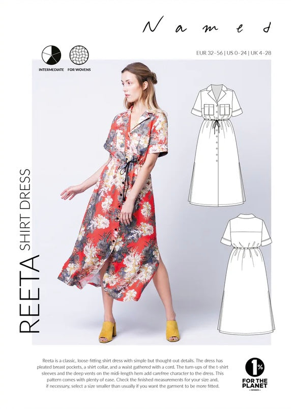 Reeta Shirt Dress by Named Clothing