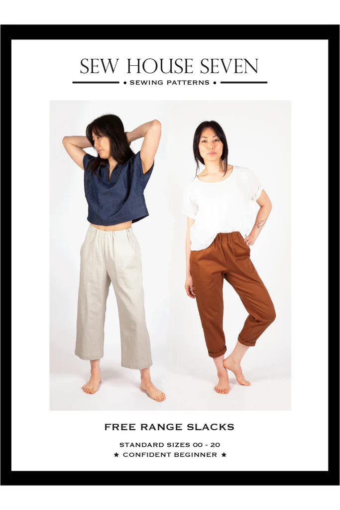 Free Range Slacks Pattern by Sew House Seven