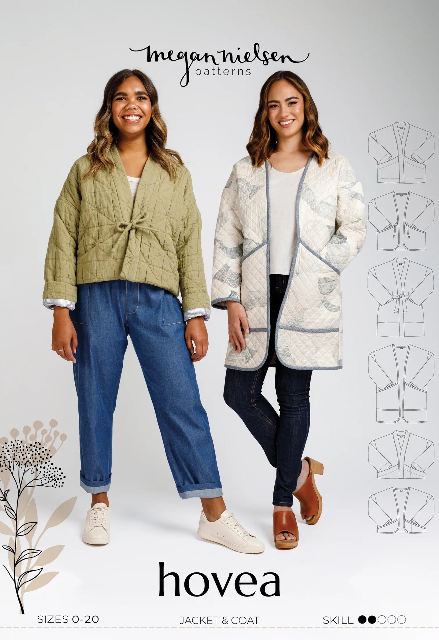 Hovea Jacket & Coat 0-20 by Megan Nielsen