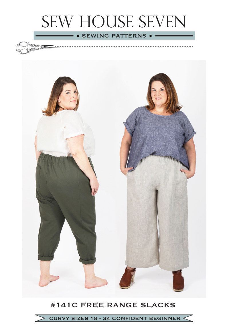 Free Range Slacks Pattern by Sew House Seven