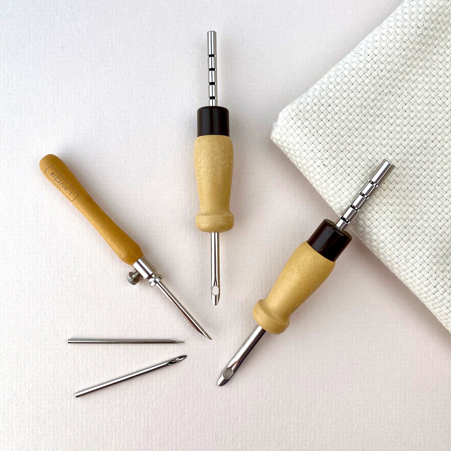 Lavor Adjustable Punch Needle Collection | 5.5mm 4mm and fine set