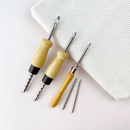 Lavor Adjustable Punch Needle Collection | 5.5mm 4mm and fine set